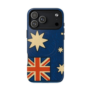 Australian Flag iPhone Case | MagSafe  Shamo's iPhone 17 Pro Max / Glossy