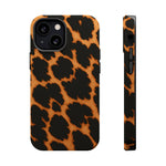 Leopard Print Impact-Resistant iPhone Case with MagSafe Compatibility  Shamo's iPhone 13 Mini / Matte