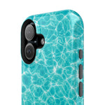 Turquoise Tide Crystal Clear Water MagSafe Phone Case – Tropical Aqua Ocean Ripple Protective Cover