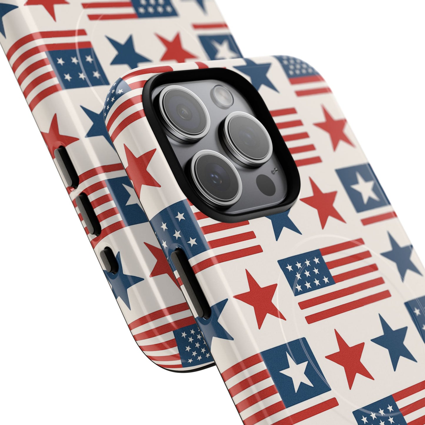 Patriotic American Flag iPhone Case | MagSafe