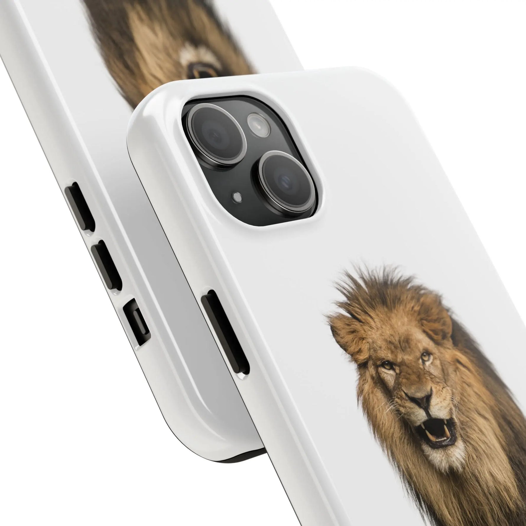 Tough Phone Cases with Lion roaring - Shamo's