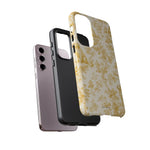 Golden Retriever Pattern Phone Case — Impact Resistant Tough Cases