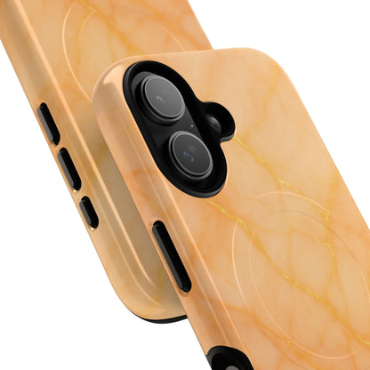 Golden Hour Marble iPhone Case with MagSafe