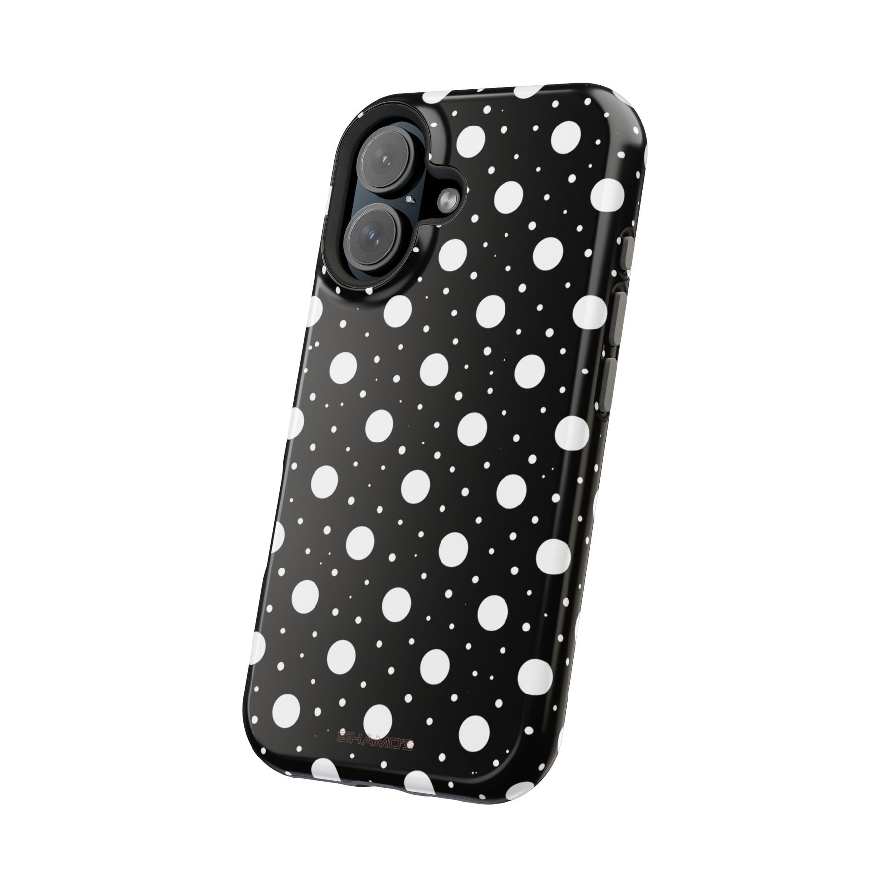 Polka Dot Impact-Resistant iPhone Case | MagSafe
