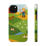 Farm-Themed Impact-Resistant MagSafe Phone Case