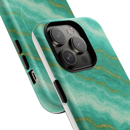 Ocean Marble Flow iPhone Case with MagSafe