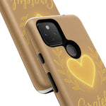 Grateful Heart iPhone Case — Warm Neon Heart  Shamo's