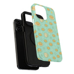 Cookie & Coffee Pattern Tough iPhone Case — Impact-Resistant  Shamo's