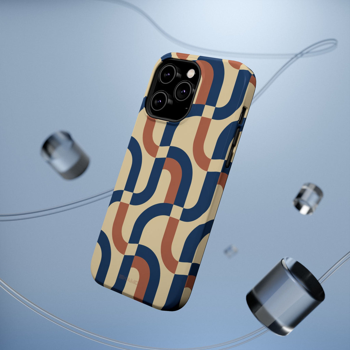 Mod Ribbon – Retro Geometric MagSafe Phone Case