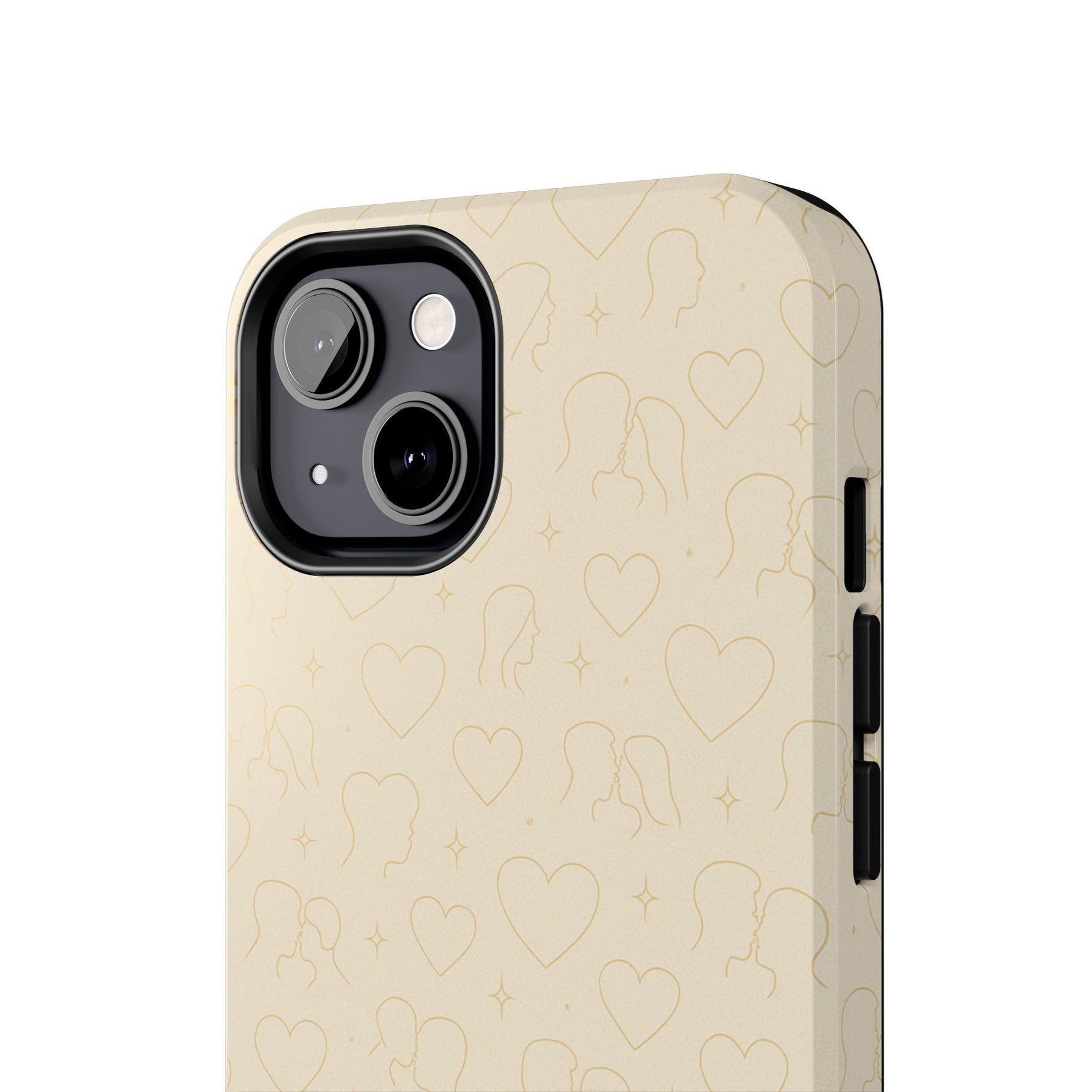 Romantic Pattern Minimalist Tough Phone Case  Shamo's