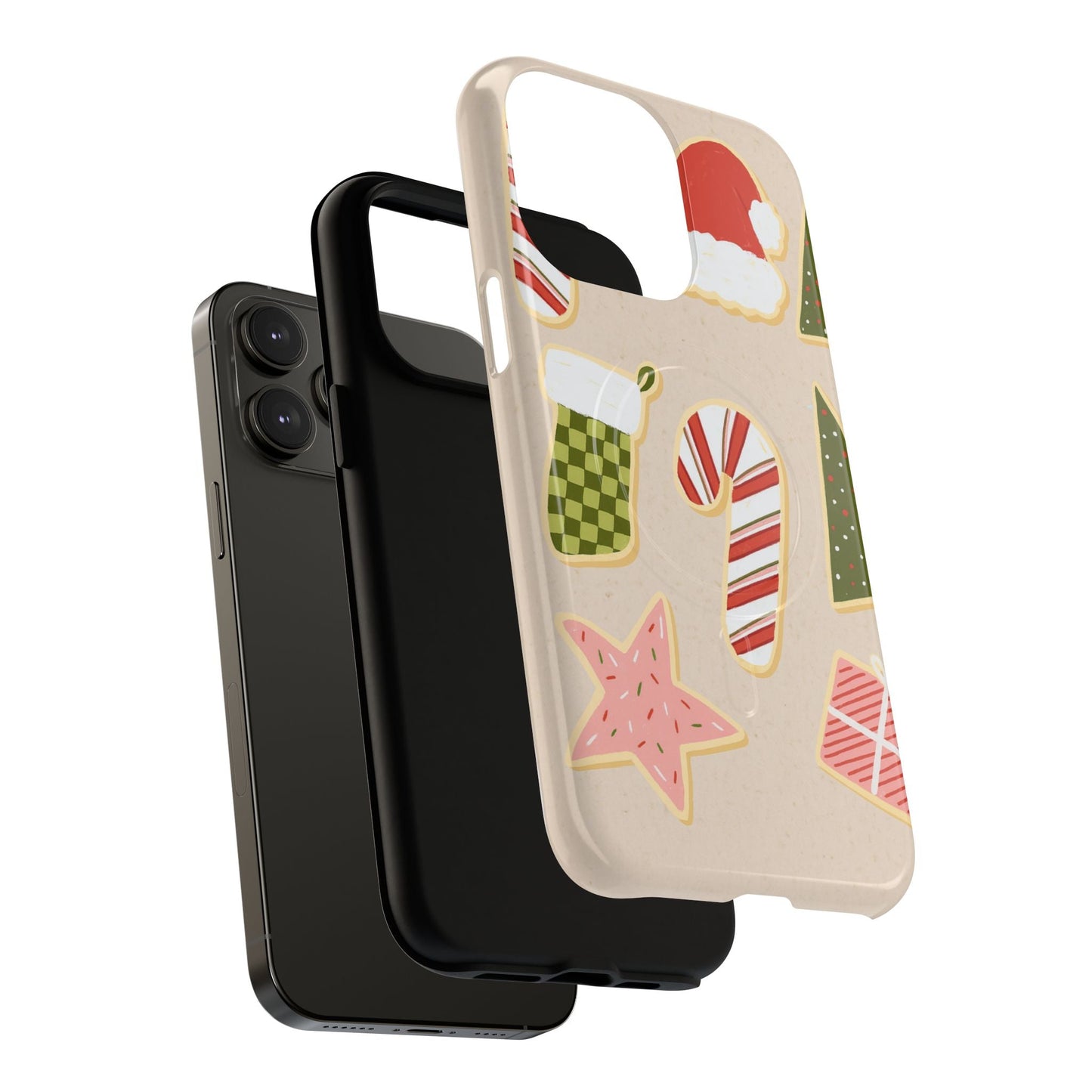 Festive Candy Cane Holiday iPhone Case | MagSafe  Shamo's