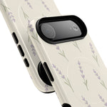 Lavender Minimal Bloom iPhone Case with MagSafe - Shamo's