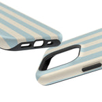 Blue Strips Pattern iPhone Case Compatible with MagSafe - Shamo's