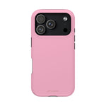 Cotton Candy Pastel Pink Impact-Resistant Phone Case | Slim Protective MagSafe-Compatible Cover