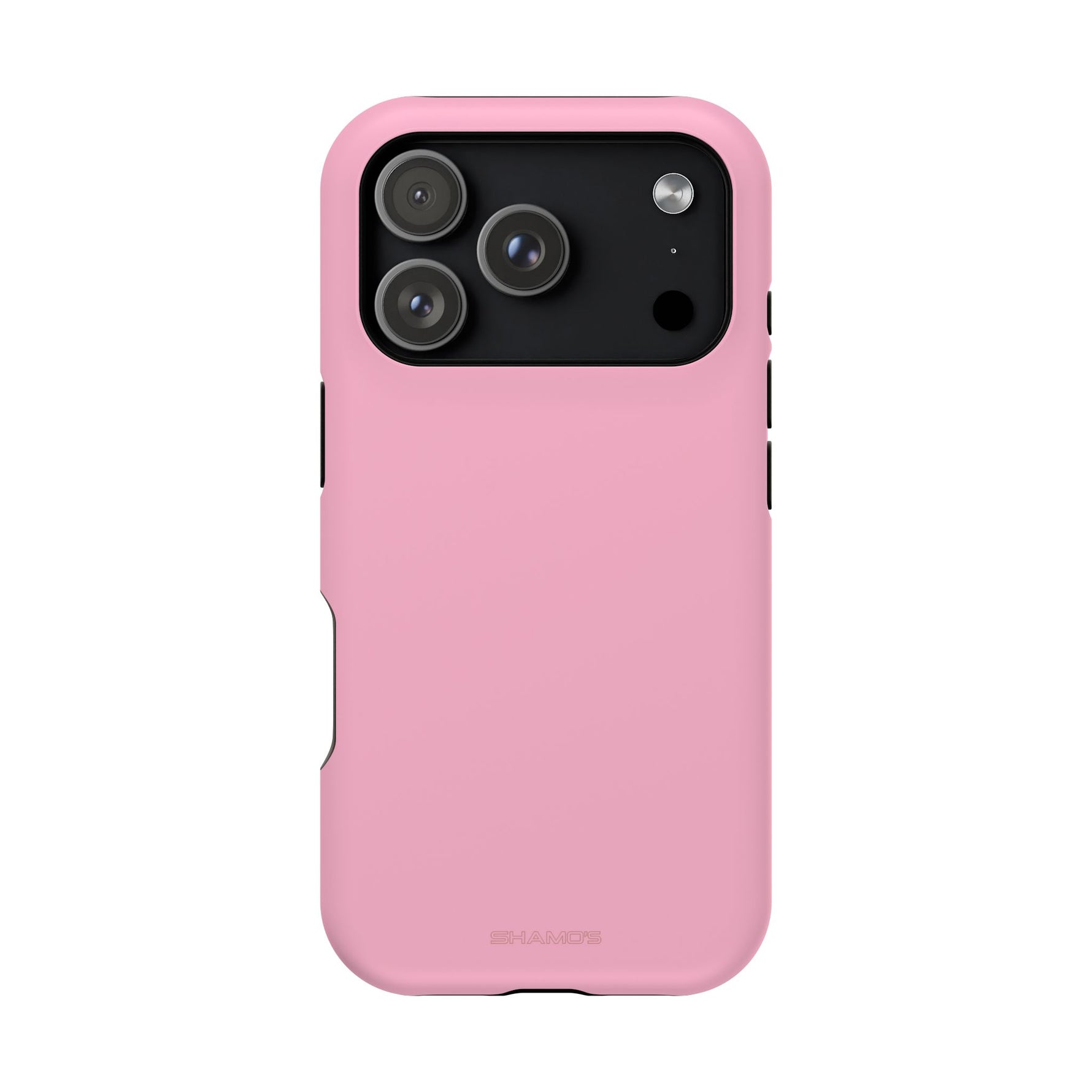 Cotton Candy Pastel Pink Impact-Resistant Phone Case | Slim Protective MagSafe-Compatible Cover