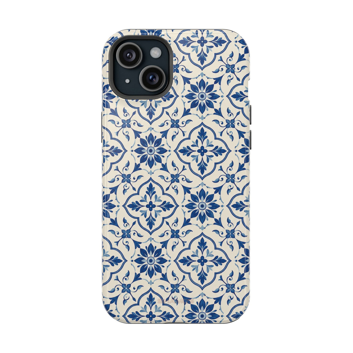 Lisbon Tile – Blue Ornamental MagSafe Phone Case
