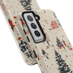 Winter Village Holiday Tough iPhone Case — Vintage Holidays & Snow Scene  Shamo's