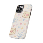Pastel Love Letter Hearts Impact Phone Case  Shamo's