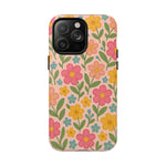 Floral Tough Magnetic MagSafe Phone Case - Stylish Protection for Everyday Use