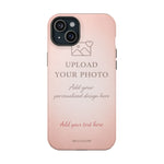 Personalizable iPhone Case | Add Your Own Photo and Text | MagSafe Compatible