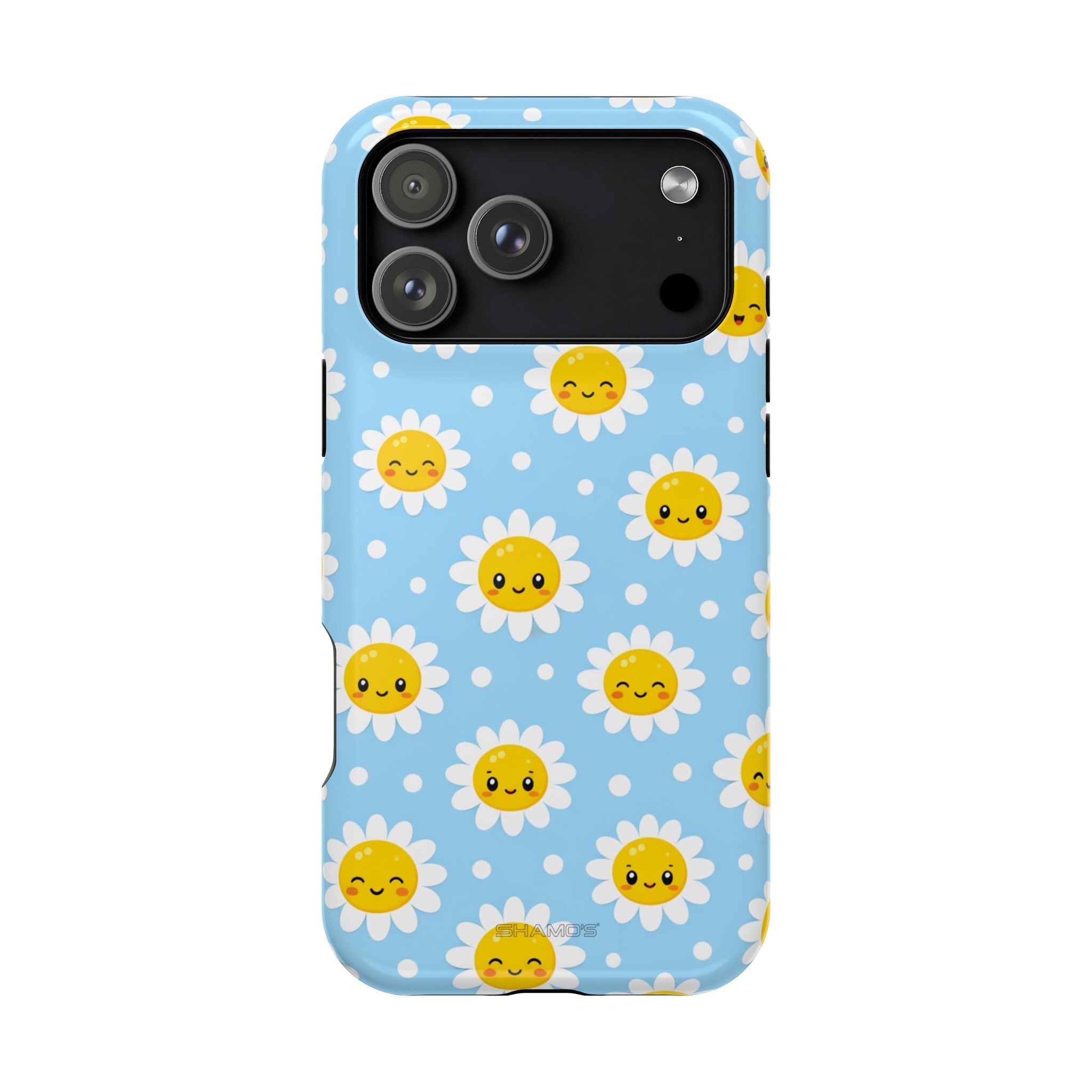 Sunny Daisy MagSafe Compatible Magnetic Phone Case — Impact-Resistant Cover - iPhone 17 Pro Max / Glossy - Shamo's