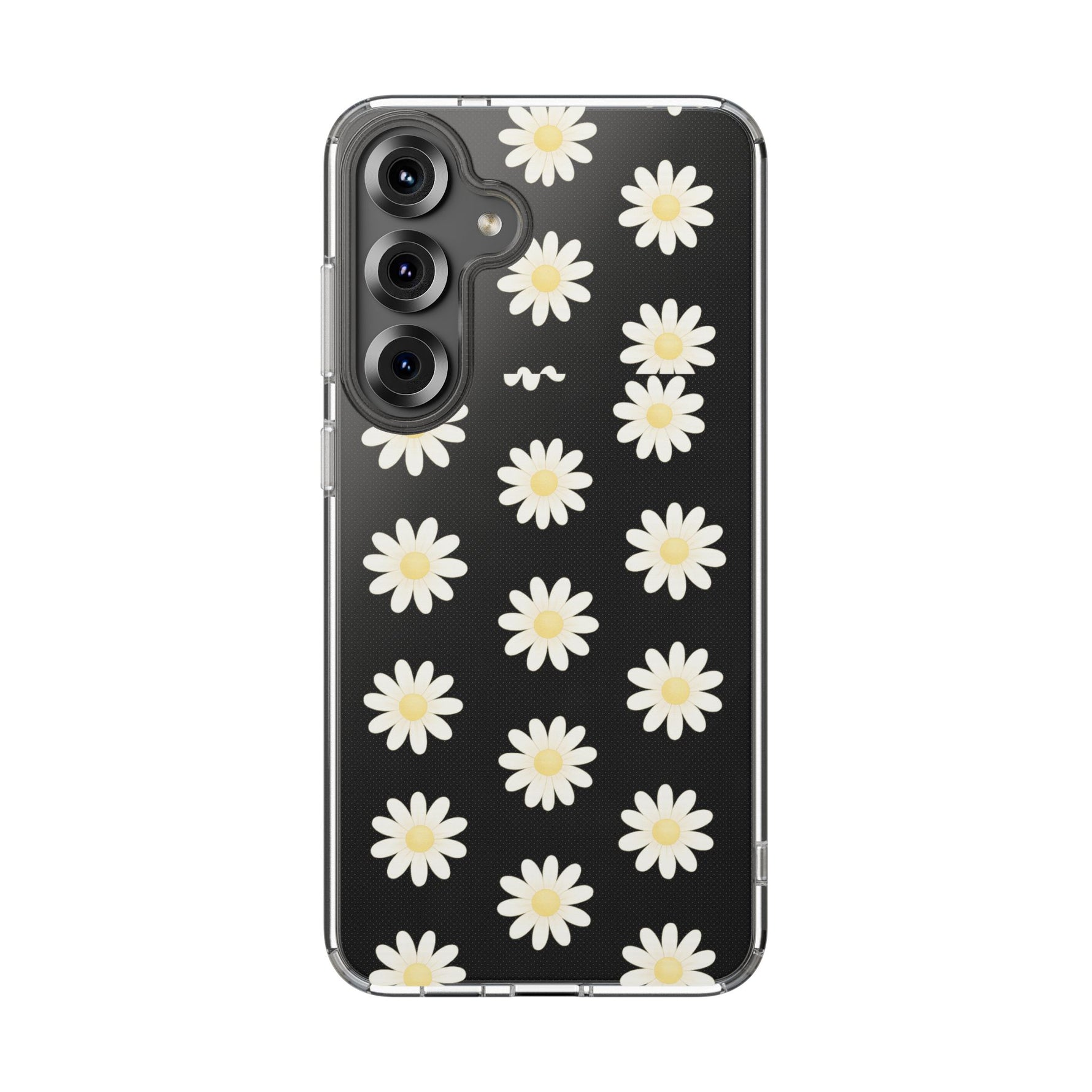 Daisy Floral Clear iPhone Case - Shamo's