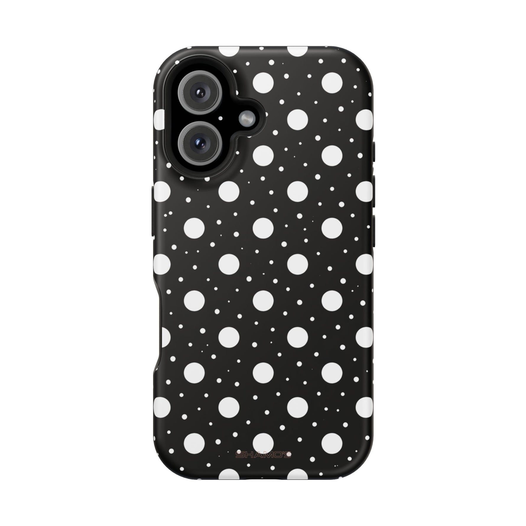 Polka Dot Impact-Resistant iPhone Case | MagSafe