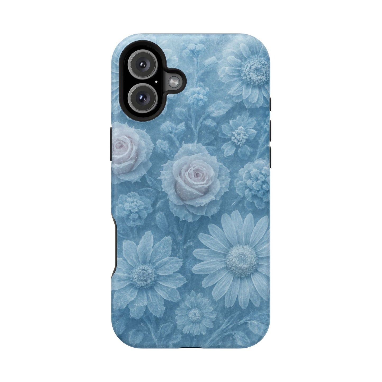 Frozen Beauty Floral Rose iPhone Case | MagSafe compatible  Shamo's iPhone 16 Plus / Matte