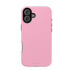 Cotton Candy Pastel Pink Impact-Resistant Phone Case | Slim Protective MagSafe-Compatible Cover