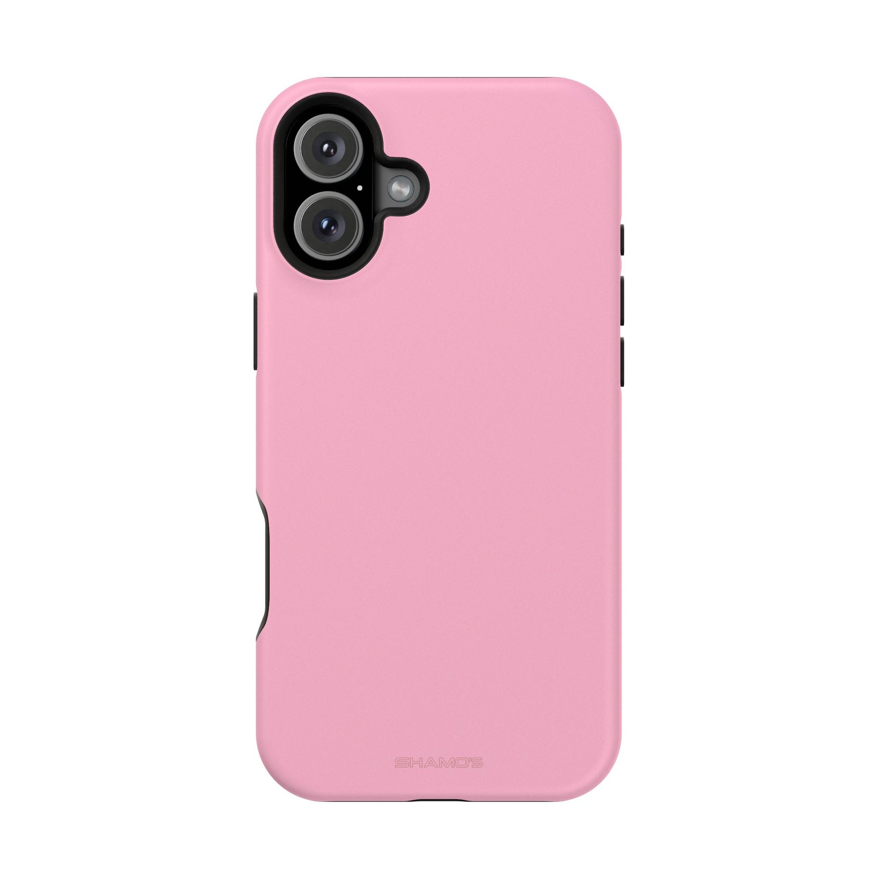 Cotton Candy Pastel Pink Impact-Resistant Phone Case | Slim Protective MagSafe-Compatible Cover