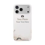 Funda para teléfono personalizable con tarjetero | Añade tu propia foto y texto