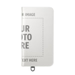 Personalized Flip Wallet Phone Case – Custom Photo & Text Wallet Cover