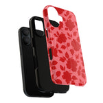 Red Floral Love iPhone Case (MagSafe compatible)  Shamo's