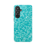 Turquoise Tide Crystal Clear Water MagSafe Phone Case – Tropical Aqua Ocean Ripple Protective Cover