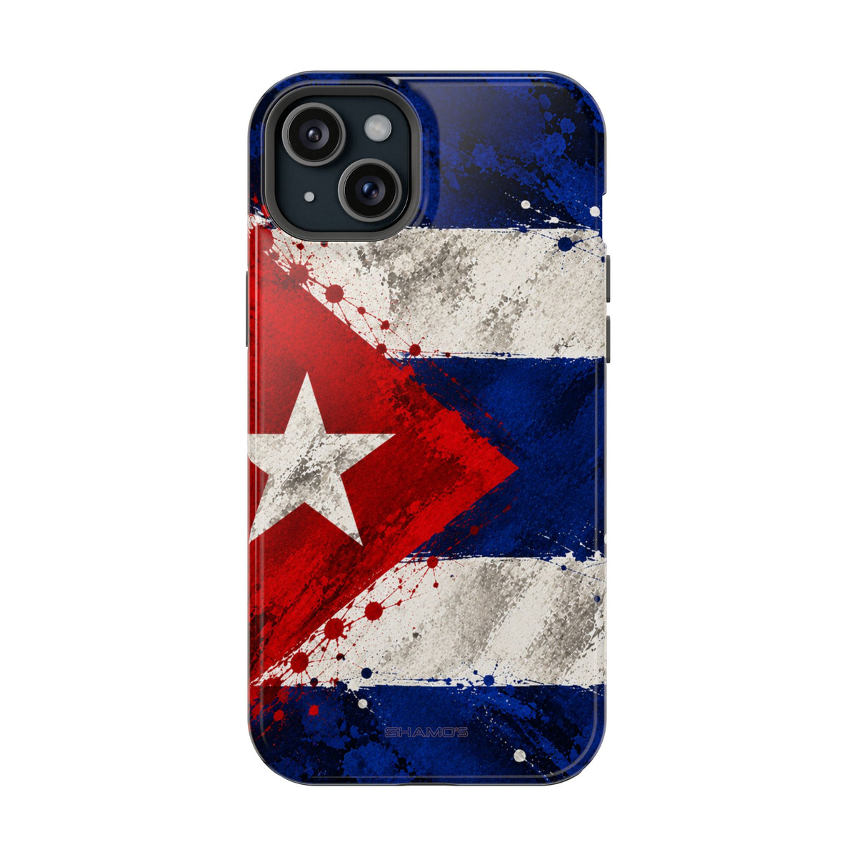 Cuban Flag MagSafe Impact-Resistant Phone Case