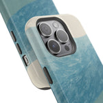 “Calm Over Chaos” Abstract Ocean Wave iPhone Case | MagSafe Compatible  Shamo's