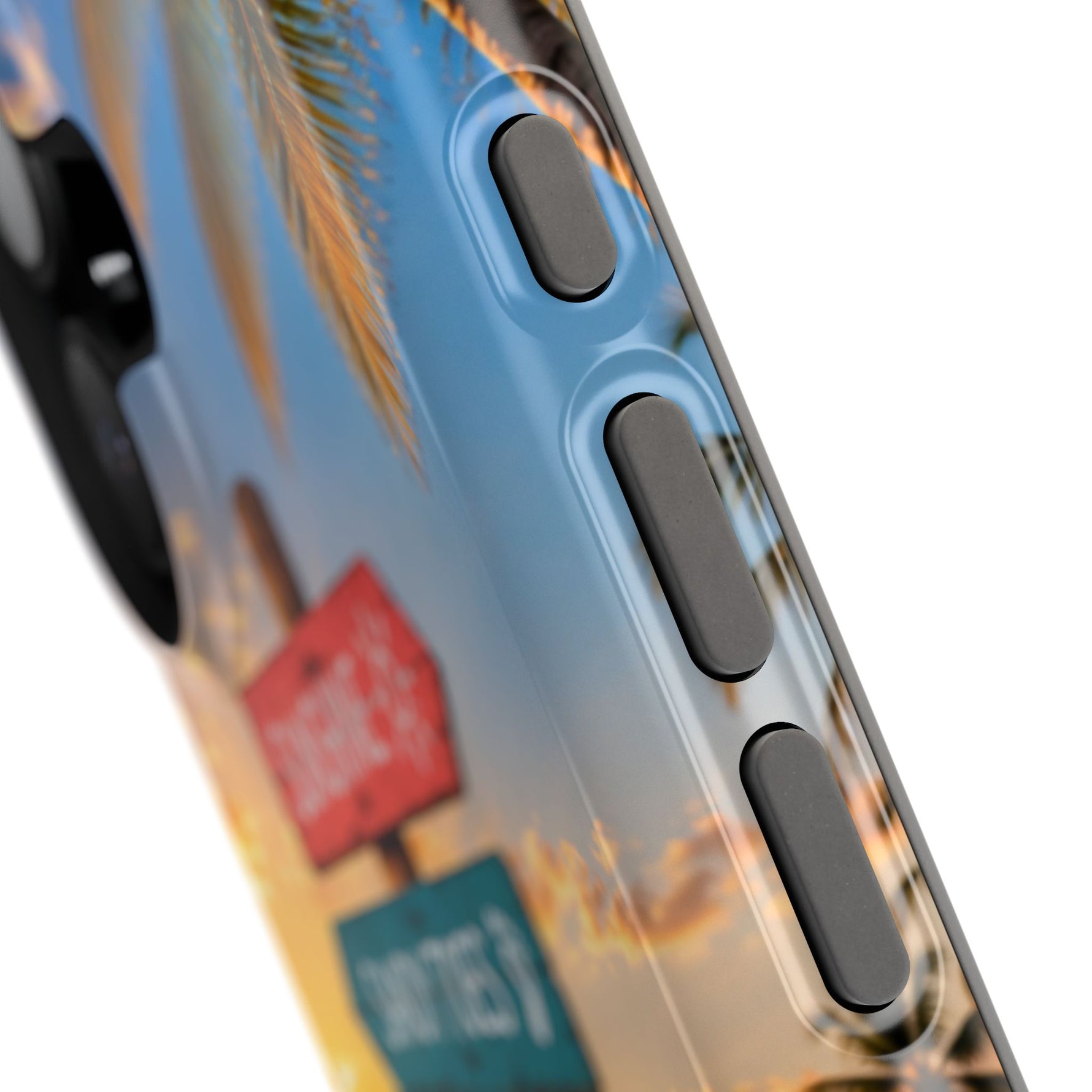 Hello Summer Phone Case — Tropical Beach MagSafe Impact-Resistant Case