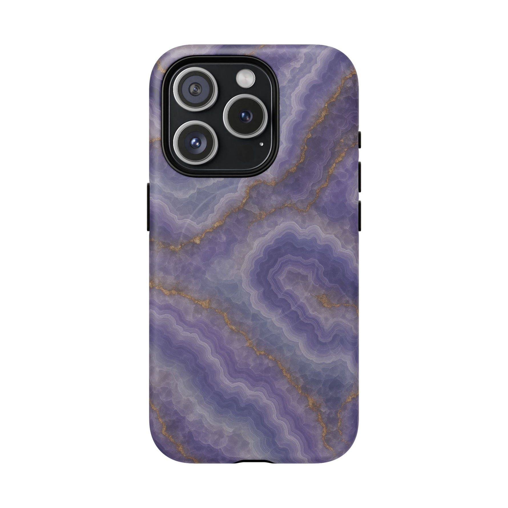 Purple Agate Marble iPhone Case with MagSafe - Shamo's