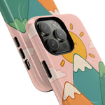 Mountain Sunrise Phone Case - Tough MagSafe Magnetic Design
