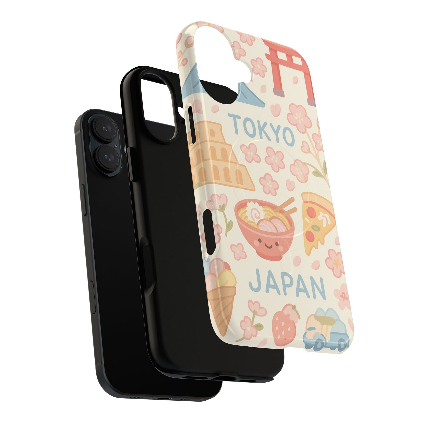 Tokyo Travel iPhone Case - Cute Japan Design | MagSafe  Shamo's