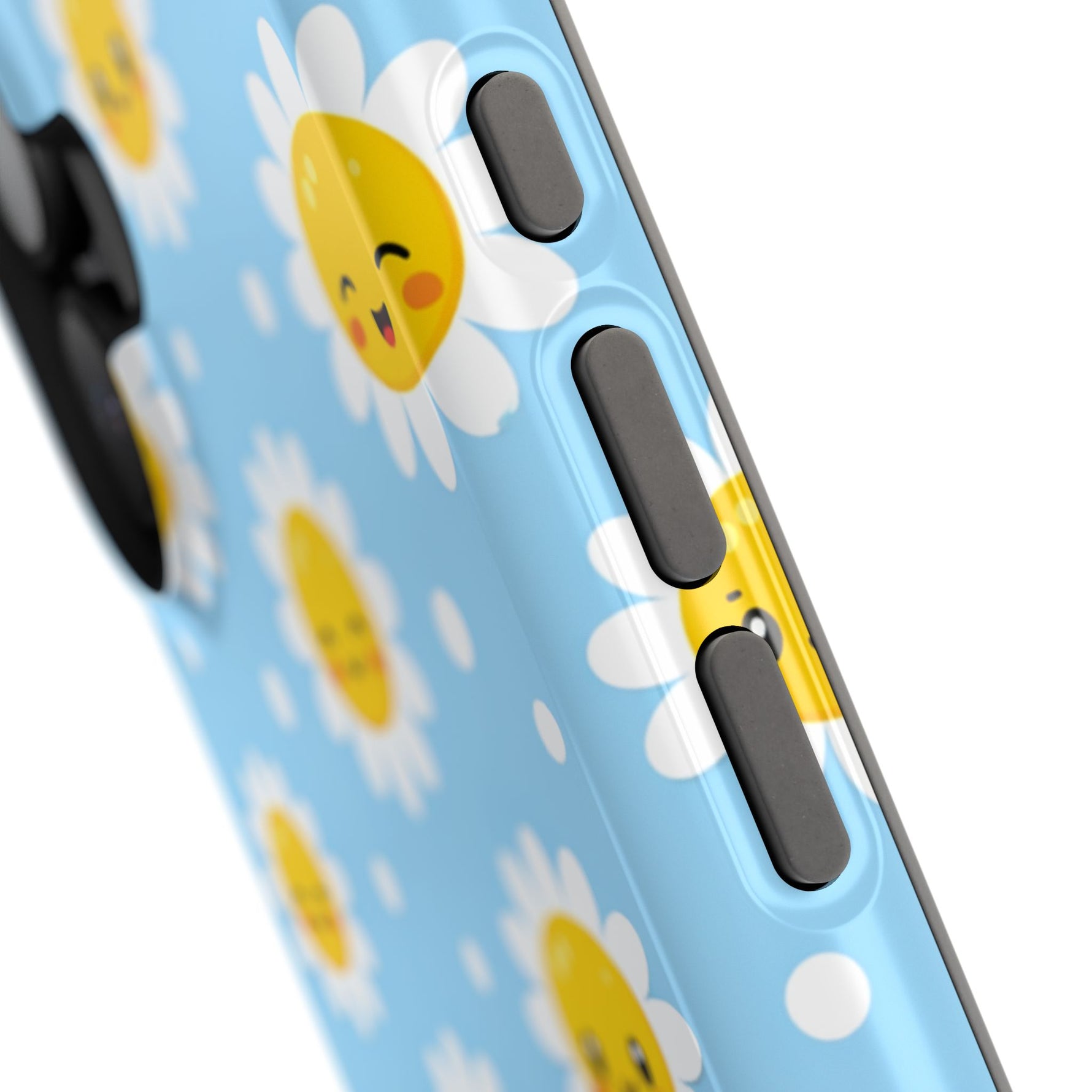 Sunny Daisy MagSafe Compatible Magnetic Phone Case — Impact-Resistant Cover