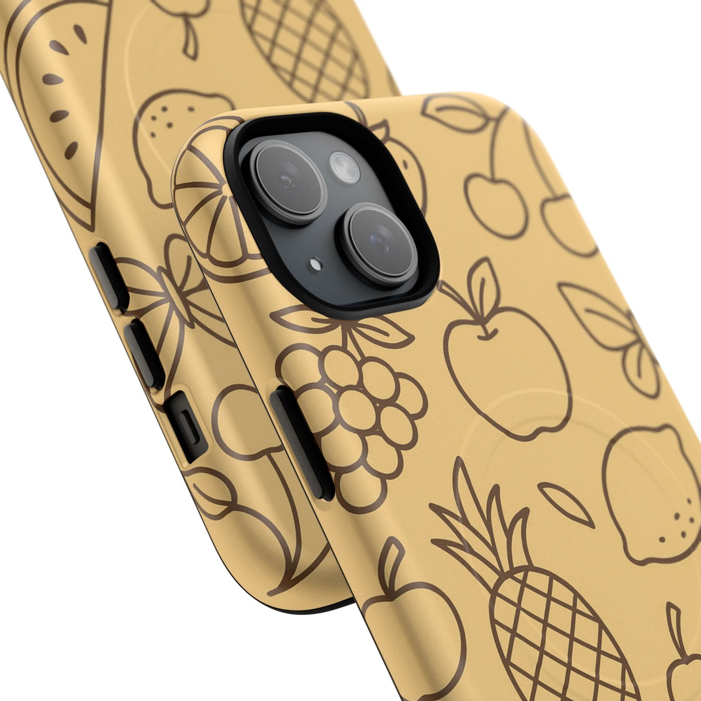 Fruity Drawing Design iPhone Case | Compatible with MagSafe