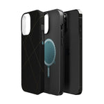 Black Geometric Design iPhone Case | MagSafe  Shamo's