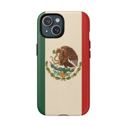 Mexican Flag iPhone Case | MagSafe  Shamo's iPhone 15 / Matte