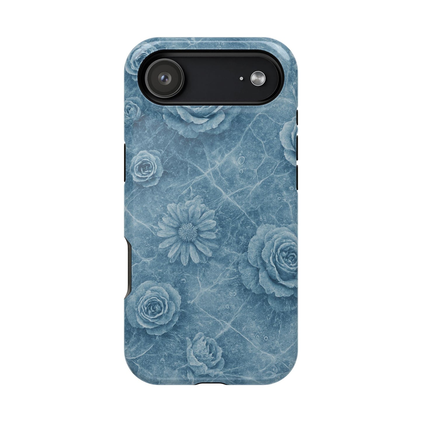 Frozen Flower Impact-Resistant iPhone Case — MagSafe Compatible  Shamo's iPhone 17 Air / Glossy