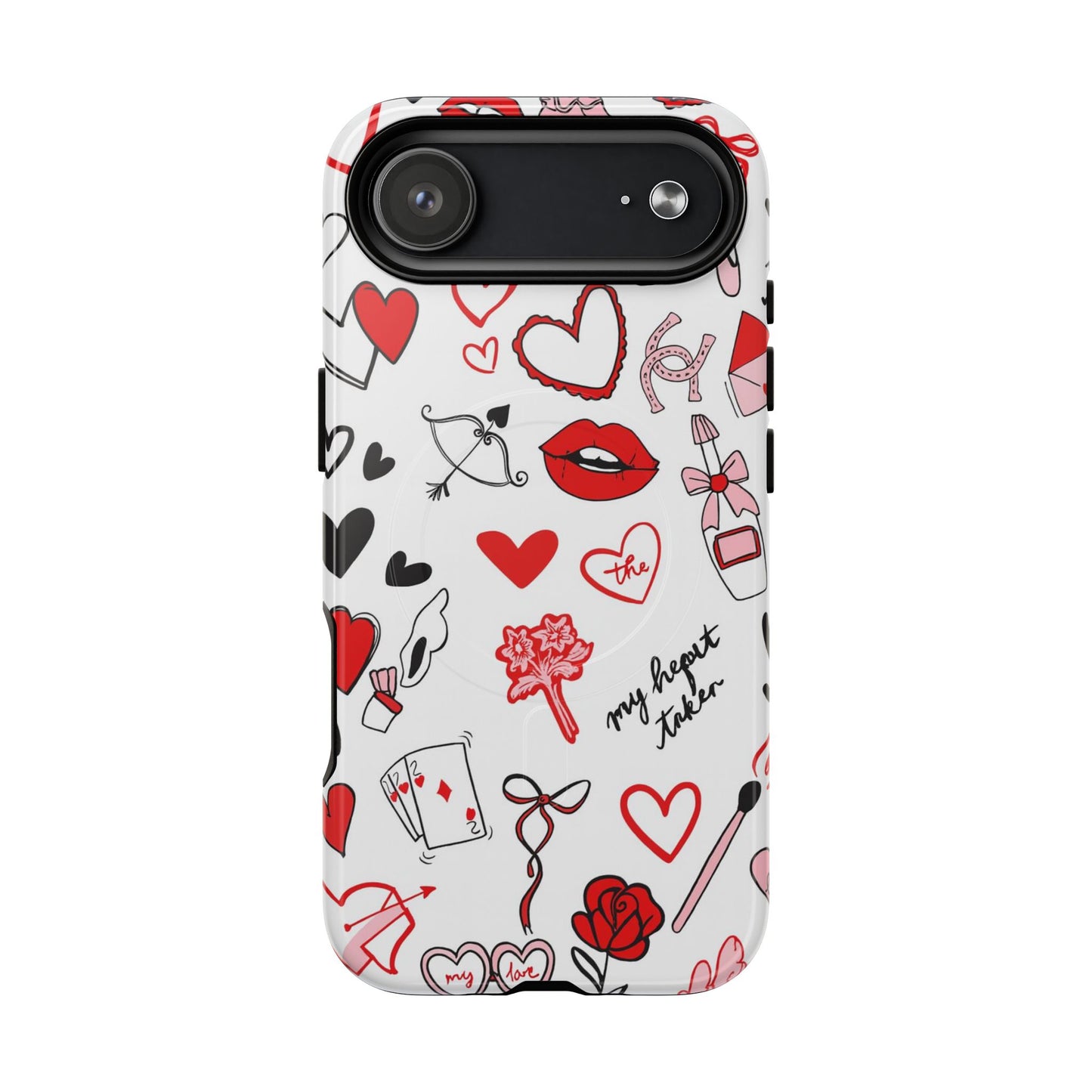 Love Doodle Tough iPhone Case (MagSafe compatible)