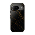 Black Marble Tough iPhone Case  Shamo's Google Pixel 9 / Glossy