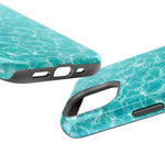 Turquoise Tide Crystal Clear Water MagSafe Phone Case – Tropical Aqua Ocean Ripple Protective Cover