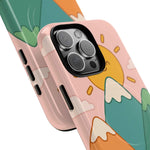 Mountain Sunrise Phone Case - Tough MagSafe Magnetic Design