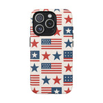 Patriotic American Flag iPhone Case | MagSafe
